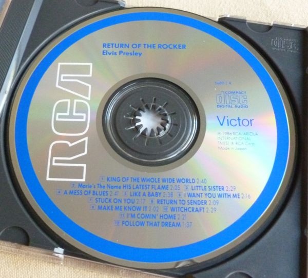 Elvis Presley  Return Of The Rocker : CD